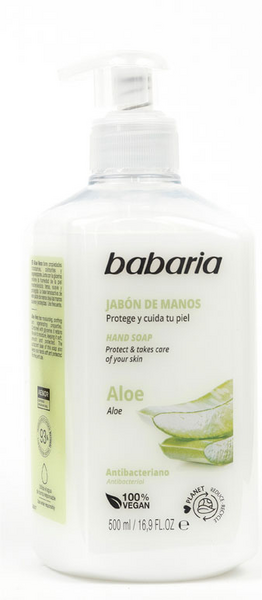 Babaria Jabón Manos Aloe 500ml
