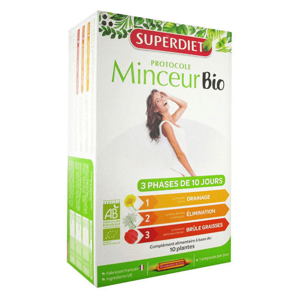 Protocole Minceur Bio 30 ampoules 4