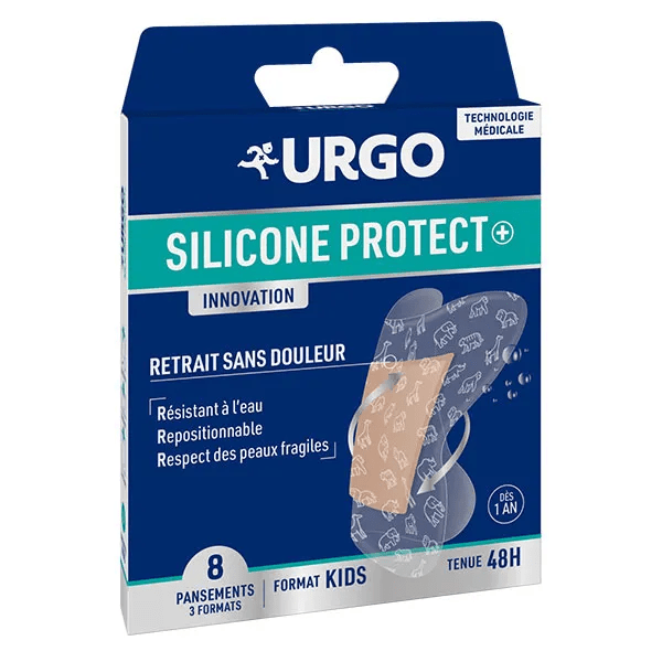 Silicone Protect+ Boite de 8 pansements Kids 2