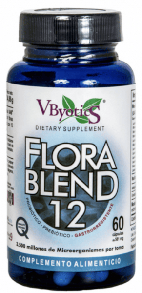 Vbyotics Flora Blend 12 60 Cápsulas - Imagen 2