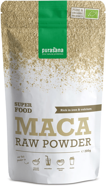 Purasana Vegan Maca En Polvo Bio 200 Gr