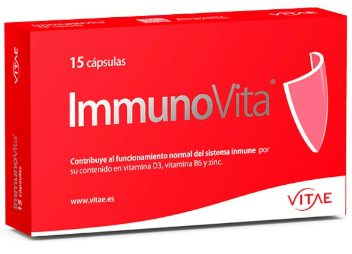 Vitae 5 X Immunovita Refuerzo Inmunológico 15 Cápsulas - Imagen 3