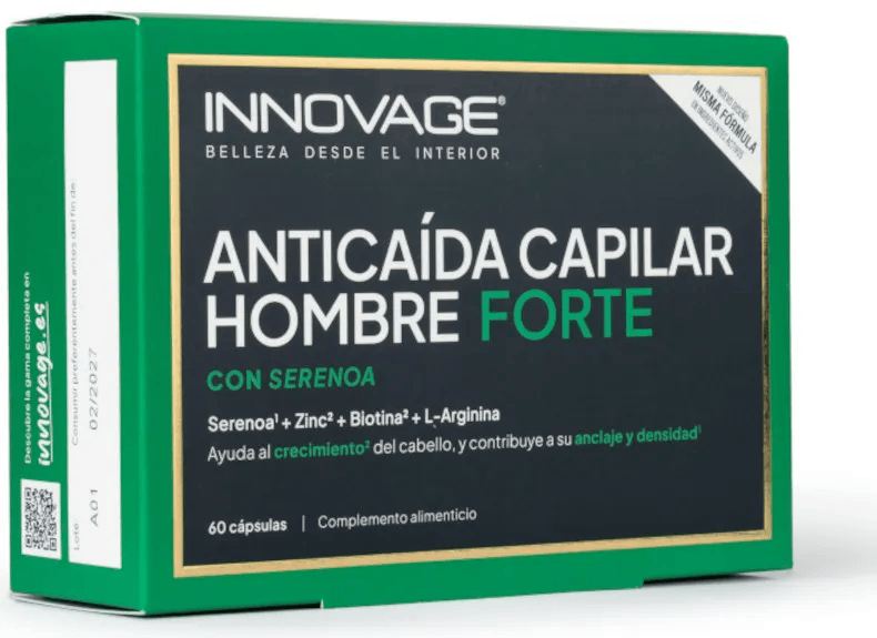 Innovage Anticaída Capilar Hombre 60 Cápsulas