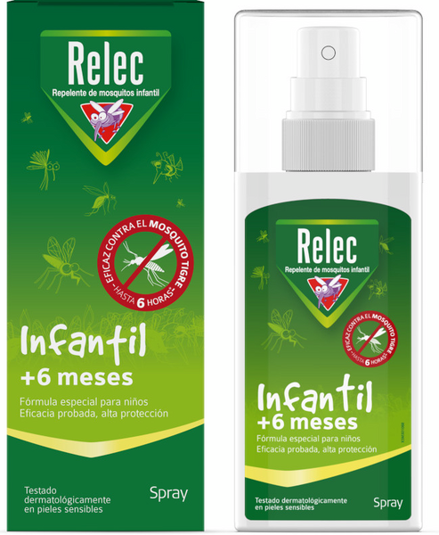 Relec Spray Antimosquitos Infantil +6m 100ml