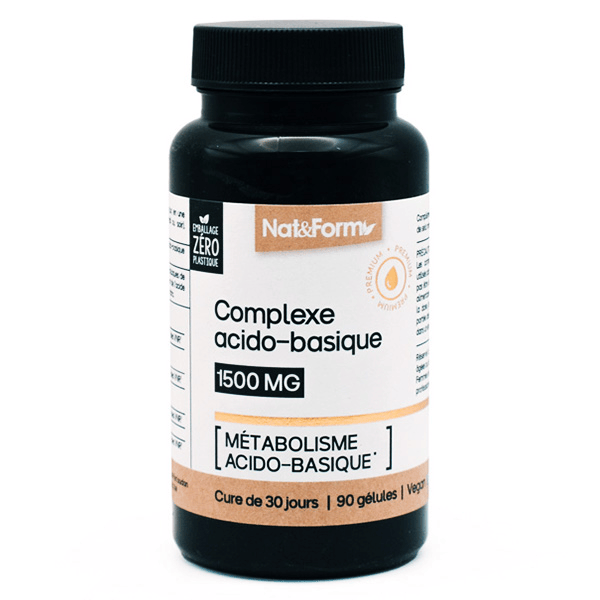 Complexe acido-basique métabolisme acido basique 90 gélules 2