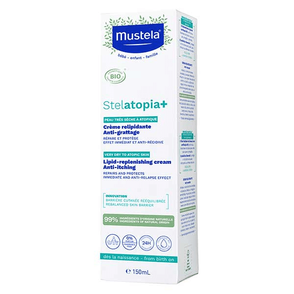 Stelatopia+ Crème Relipidante Bio 150ml 4