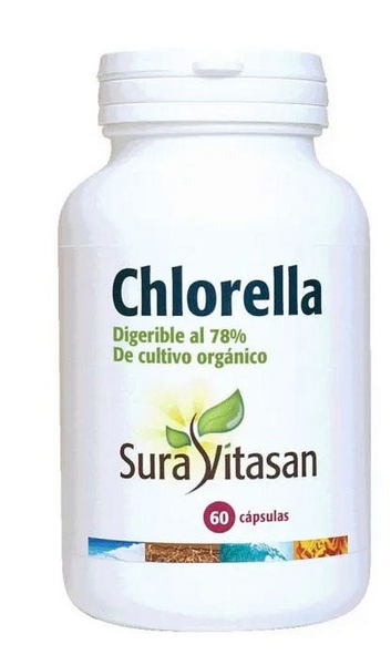 Sura Vitasan Chlorella 60 Cápsulas