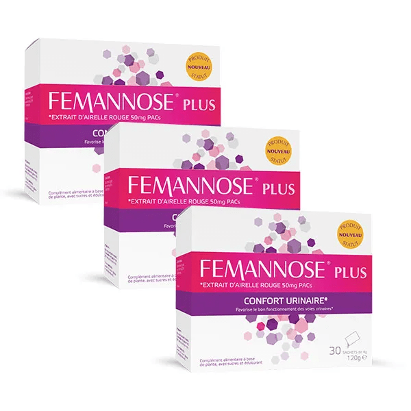 Femannose Plus Boîte 30 sachets x3