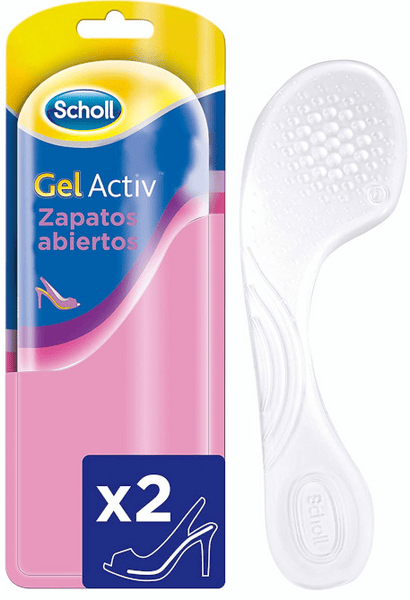Scholl Plantillas Gel Activ Zapatos Abiertos 1 Par (35-40,5)