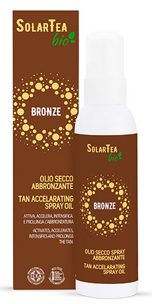 Solar Tea Aceite Acelerador Del Bronceado En Spray 100 Ml