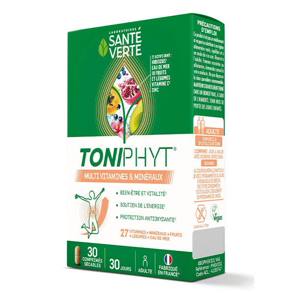 Toniphyt Multinature 30 comprimés 4