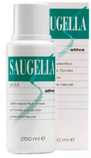 Saugella Attiva Verde 250 Ml