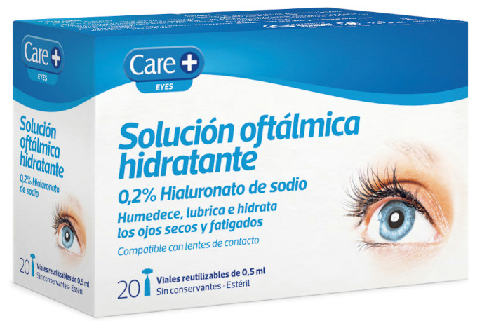 Care+ Solución Oftalmológica Hidratante 20 Uds X 0,5ml