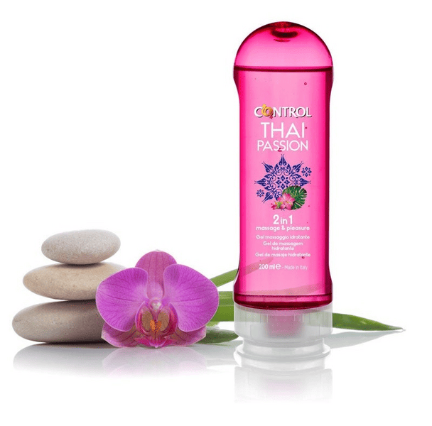 Control Gel Masaje 2 en 1 Thai Passion 200ml