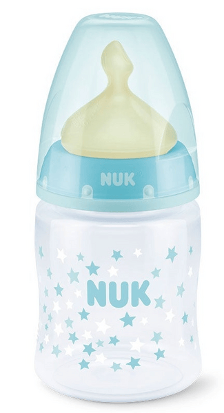Nuk Biberón First Choice Tetina Silicona 0-6 Meses Turquesa 150 ml
