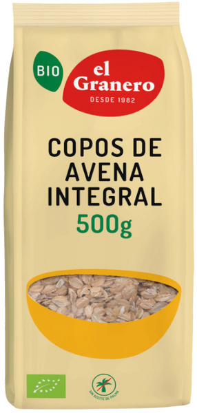 El Granero Integral Copos De Avena Integral Bio 500g