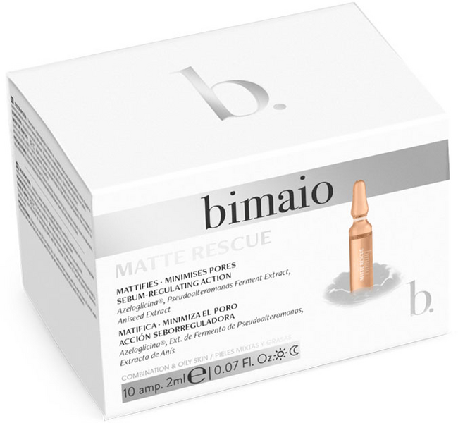 Bimaio Matte Rescue 10 Ampollas X 2ml