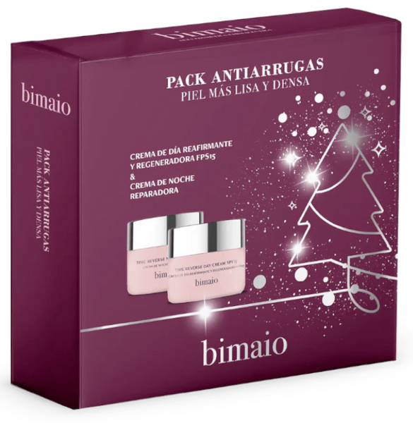Bimaio Time Reverse Crema Día SPF15 50 ml + Crema Noche 50 ml