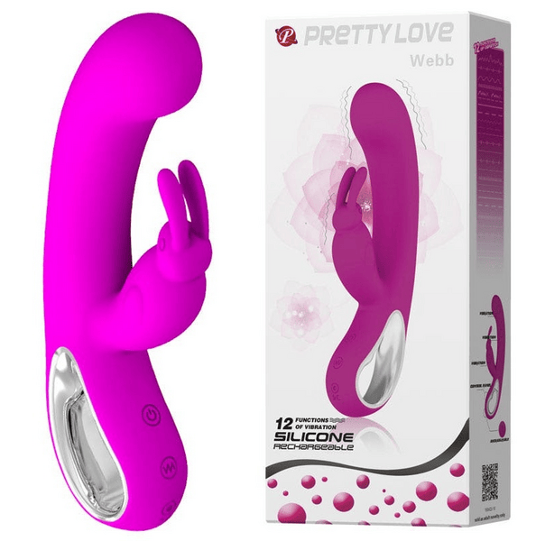 Love Pretty Love Vibrador Webb Recargable 12 Funciones