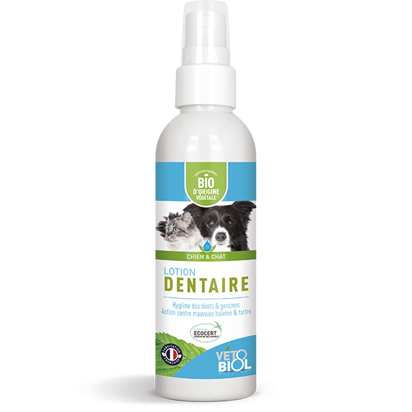 Comparer les prix de Vétobiol Hygiène Lotion Dentaire Bio 125ml