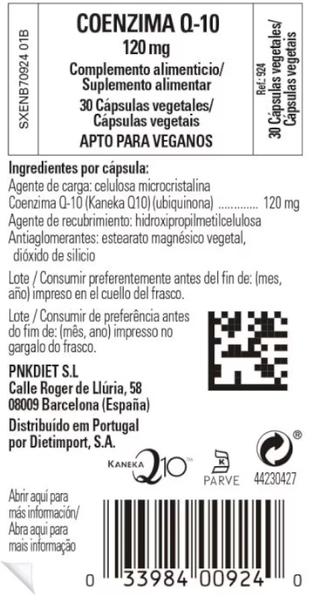 Thumbnail 1 de Solgar Coenzima Q-10 Cápsulas 120 mg 30 unidades