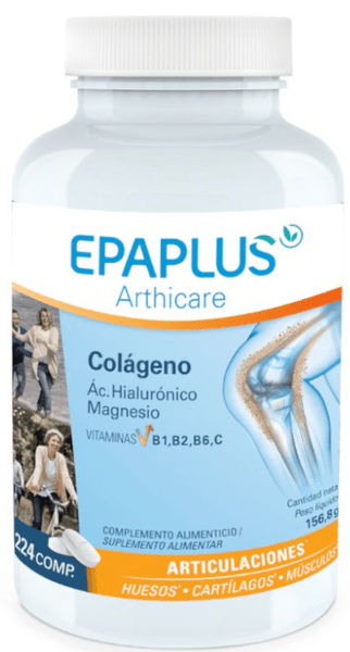 Epaplus Arthicare Colágeno+Hialurónico+Magnesio 224 Comprimidos