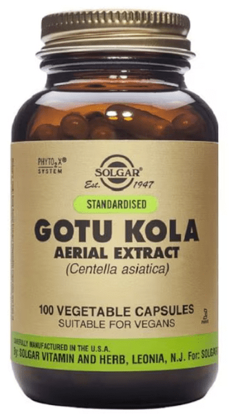 Solgar Gotu Kola 100 Cápsulas Vegetales