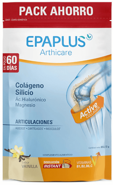 Epaplus Arthicare Colágeno Antiox Vainilla Polvo 653,72 Gr (60 Días)