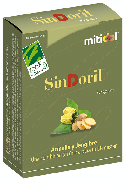100% Natural SinDoril 30 Cápsulas