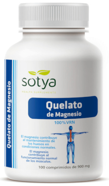 Sotya Magnesio Quelato 900 Mg 100 Comprimidos