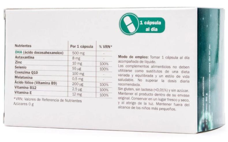 Thumbnail 1 de Gynea Gestagyn Men cápsulas 60 unidades Fertilidad