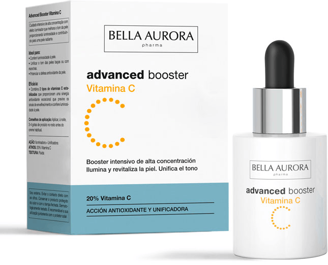Bella Aurora Mujer Crema Advanced Booster Vitamina C Sérum 30 Ml De Sérum - Imagen 2