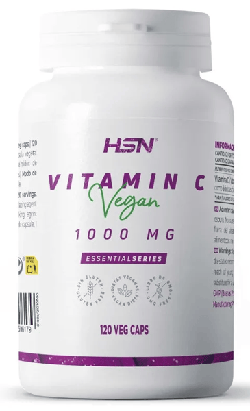HSN Vitamina C 1000mg - 120 Cápsulas Vegetales