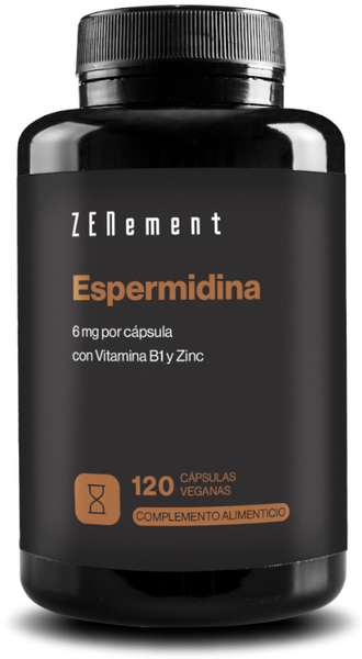 Zenement Espermidina 6 Mg - Con Vitamina B1 Y Zinc - 120 Cápsulas Veganas - Imagen 4