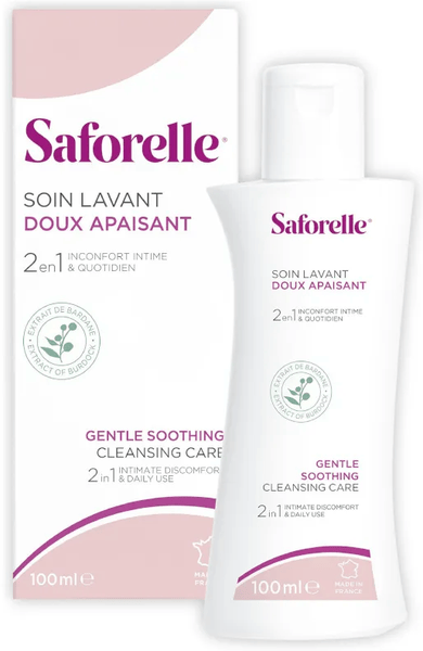 Saforelle Cuidado Limpiador Suave 100Ml - Imagen 3