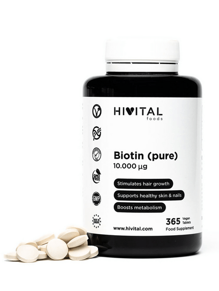 Hivital Biotina 10.000Mcg 365 Comprimidos