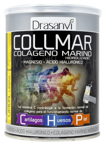 Drasanvi Collmar Colágeno Marino + Magnesio + Ac. Hialurónico Limón 300G