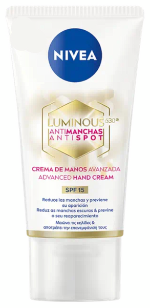 Nivea Luminous 630 Crema de Manos Antimanchas 50ml