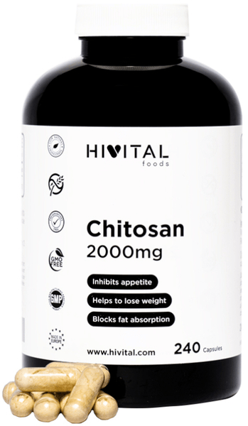 Hivital Chitosan 2000 mg 240 Cápsulas