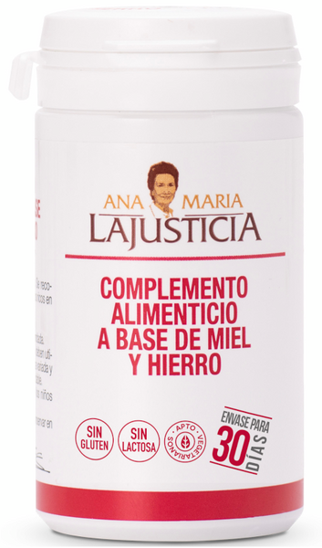 Ana María Lajusticia Hierro Con Miel 135 Gr