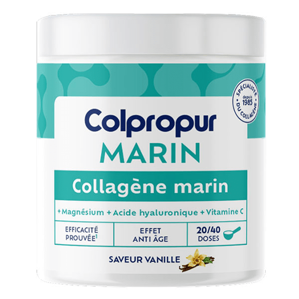 Marin Vanille Collagène Hydrolisé 20/40 doses 228g