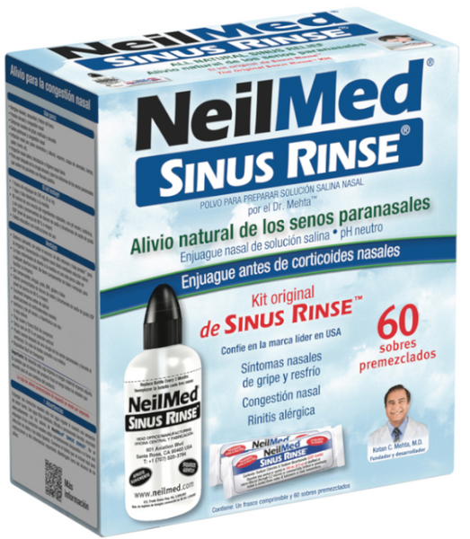 NeilMed Kit Sinus Rinse 60 Sobres