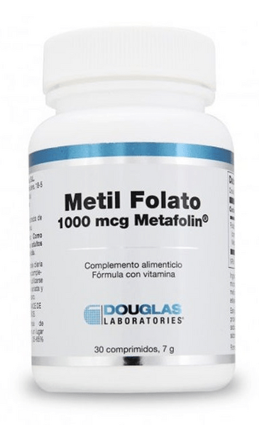 Douglas Laboratories Metil Folato Metafolin 30 Comprimidos 1000 Mcg