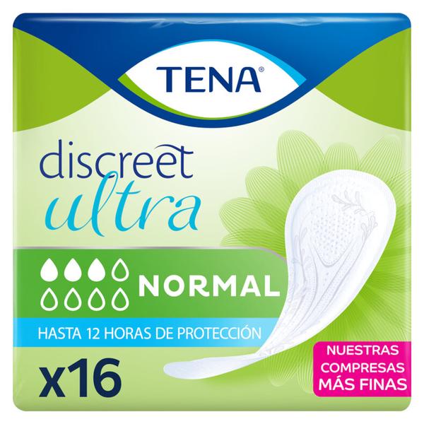 Joom Beautepromo Compresa Discreet Ultra Para Incontinencia Normal - Tena - 16 Unidades - Barrera Anti-Fugas - Adulto - Imagen 3