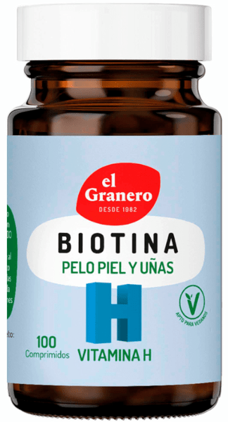 El Granero Integral Biotin (Vitamina H Biotina) 100 Comprimidos