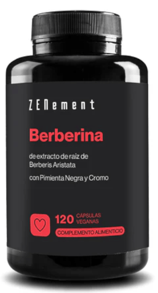zenement berberina con pimienta negra y cromo 120 capsulas