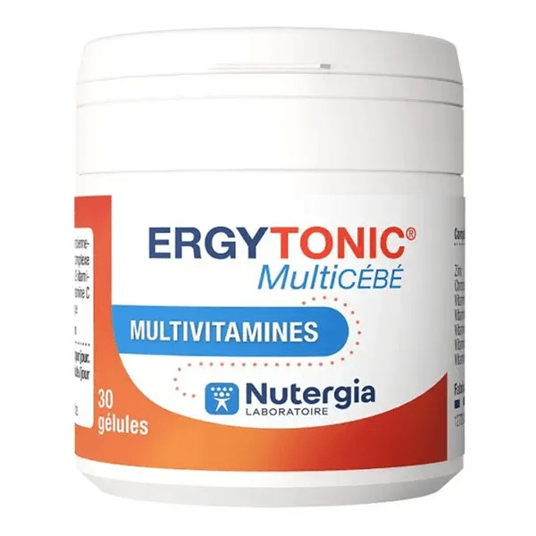Ergytonic MultiCEBE Multivitamines 30 gélules 4
