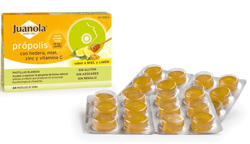 En Oferta Juanola Própolis Miel Limón 24 Uds