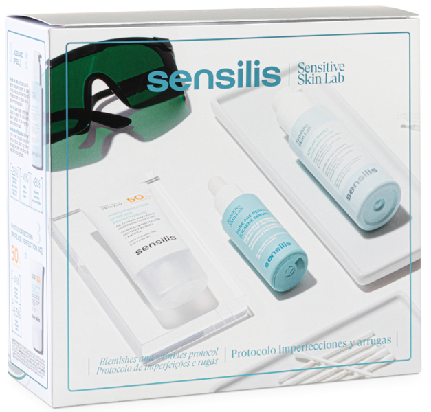 Sensilis Azelaic Peel Loción 100 Ml + Cicacne Sérum 30 Ml + Photocorrection SPF50+ 15 Ml