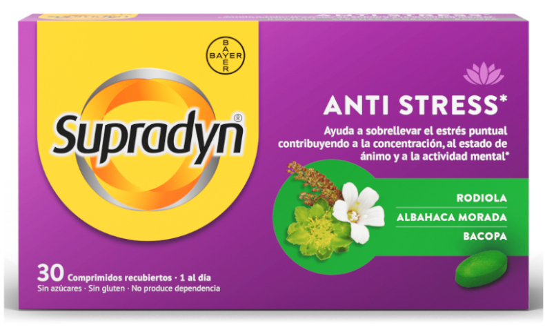 Supradyn Anti Stress Concentración Y Memoria 30 Comprimidos